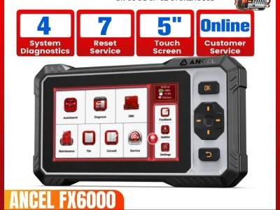 ANCEL FX6000 Obd2 أدوات الماسح الضوئي التشخيصي للسيارات
