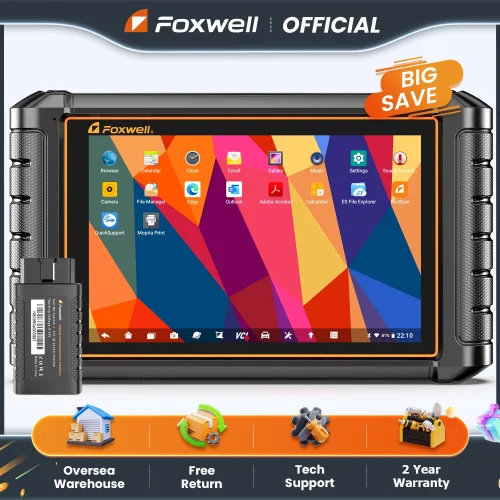 FOXWELL NT1009 10.1 بوصة obd2 ماسح ضوئي للسيارة ECU الترميز وظائف موجهة ثنائية الاتجاه OE جميع أدوات تشخيص السيارات obd2 - AliExpress 34