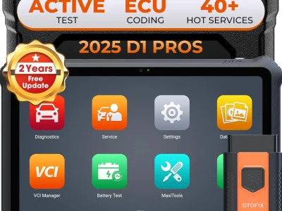 OTOFIX D1 PROS ماسح ضوئي تشخيصي للسيارة ECU ترميز Obd2 الماسح الضوئي ثنائي الاتجاه أداة مسح السيارات CANFD DOIP تحديث مجاني لمدة عامين