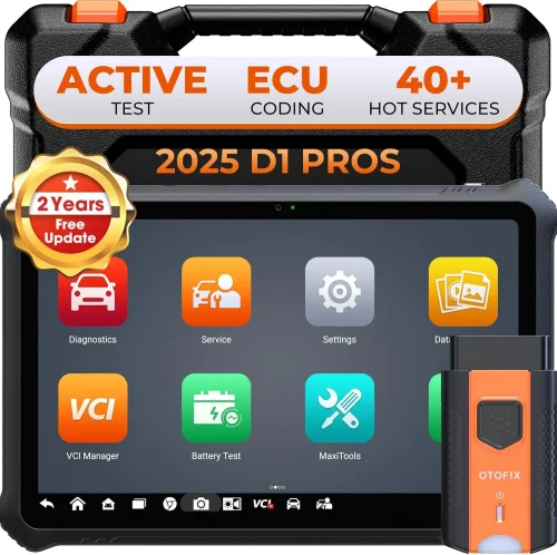 OTOFIX D1 PROS ماسح ضوئي تشخيصي للسيارة ECU ترميز Obd2 الماسح الضوئي ثنائي الاتجاه أداة مسح السيارات CANFD DOIP تحديث مجاني لمدة عامين