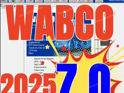برنامج Wabco TEBS-E 7.0 PK: أداة تشخيص الشاحنات متعددة اللغات مع تفعيل KEYGEN ودعم تثبيت مجاني