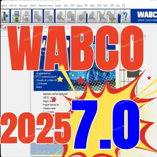 برنامج Wabco TEBS-E 7.0 PK: أداة تشخيص الشاحنات متعددة اللغات مع تفعيل KEYGEN ودعم تثبيت مجاني