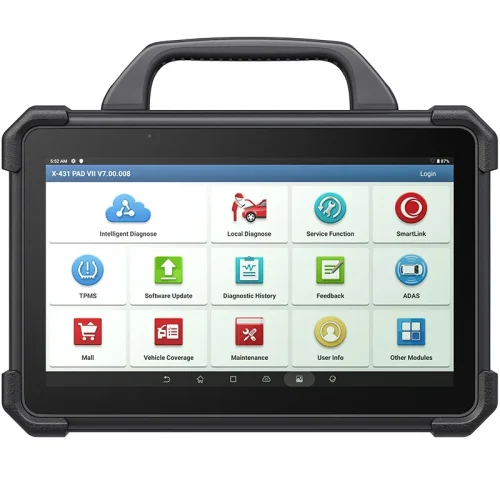 ⁦LAUNCH X-431 PAD7  J2534 Smartlink ماسح ضوئي للسيارات برمجة تلقائية عبر الإنترنت مسح obd تحديث مجاني لمدة عامين⁩ - الصورة ⁦2⁩