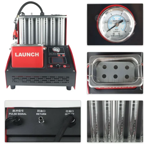 ⁦LAUNCH CNC603A جهاز تنظيف البخاخات⁩ - الصورة ⁦5⁩