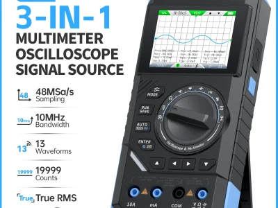 FNIRSI DST-210 وDST-201 3 في 1 ملتقط الذبذبات الرقمي المتعدد 19999 التهم المحمولة راسم الذبذبات أداة كهربائية
