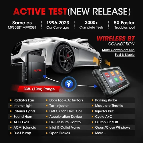 ⁦Autel MaxiCom MK808K-BT Pro⁩ - الصورة ⁦5⁩