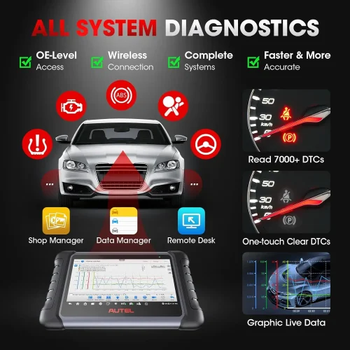 ⁦Autel MaxiCom MK808K-BT Pro⁩ - الصورة ⁦3⁩