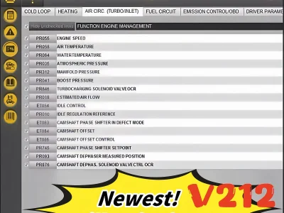 Renault CAN Clip – أحدث إصدار SW V215 V213 V212 V230 V209 V220 + Reprog V191 + Dialogys V4.72